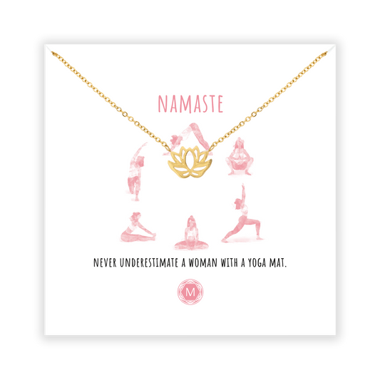 LOTUS NAMASTE Necklace