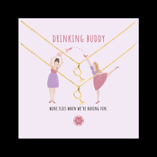 DRINKING BUDDY 2x Necklace II