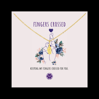 FINGERS CROSSED Necklace