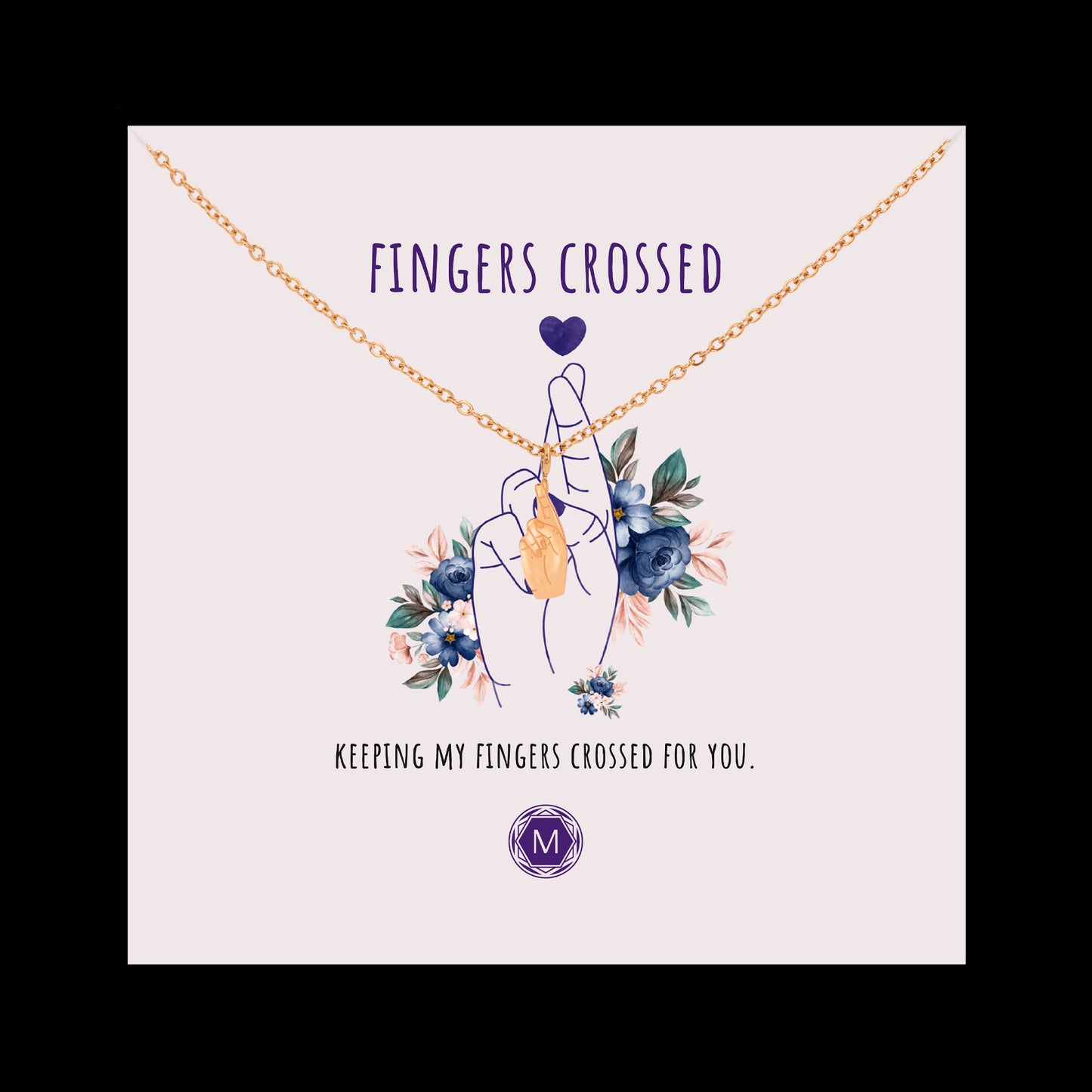 FINGERS CROSSED Necklace