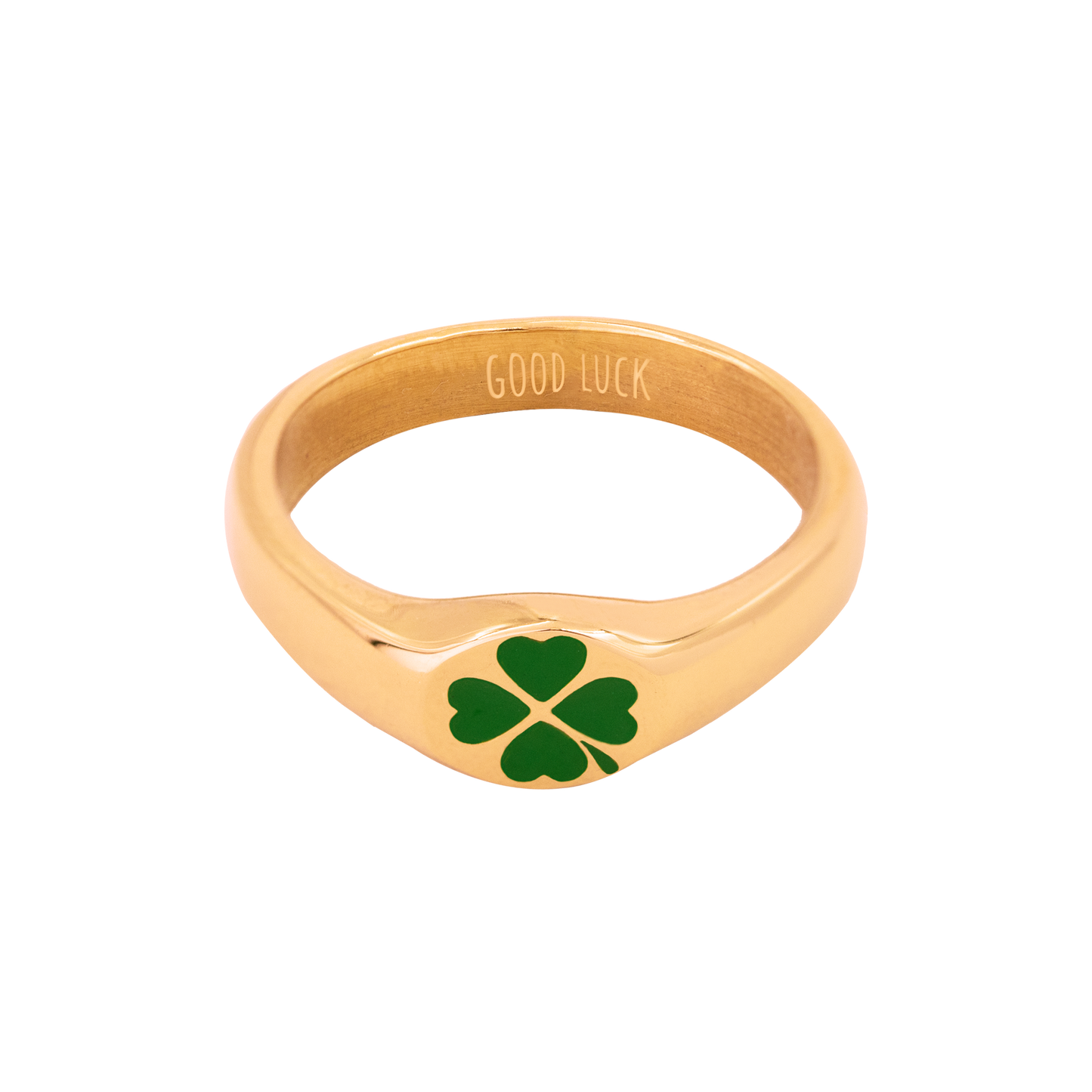 GOOD LUCK Ring Rose Gold