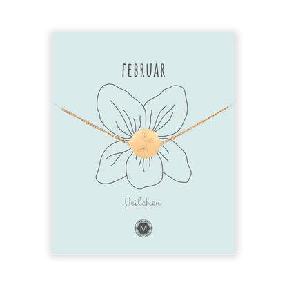 FEBRUAR VEILCHEN Armband