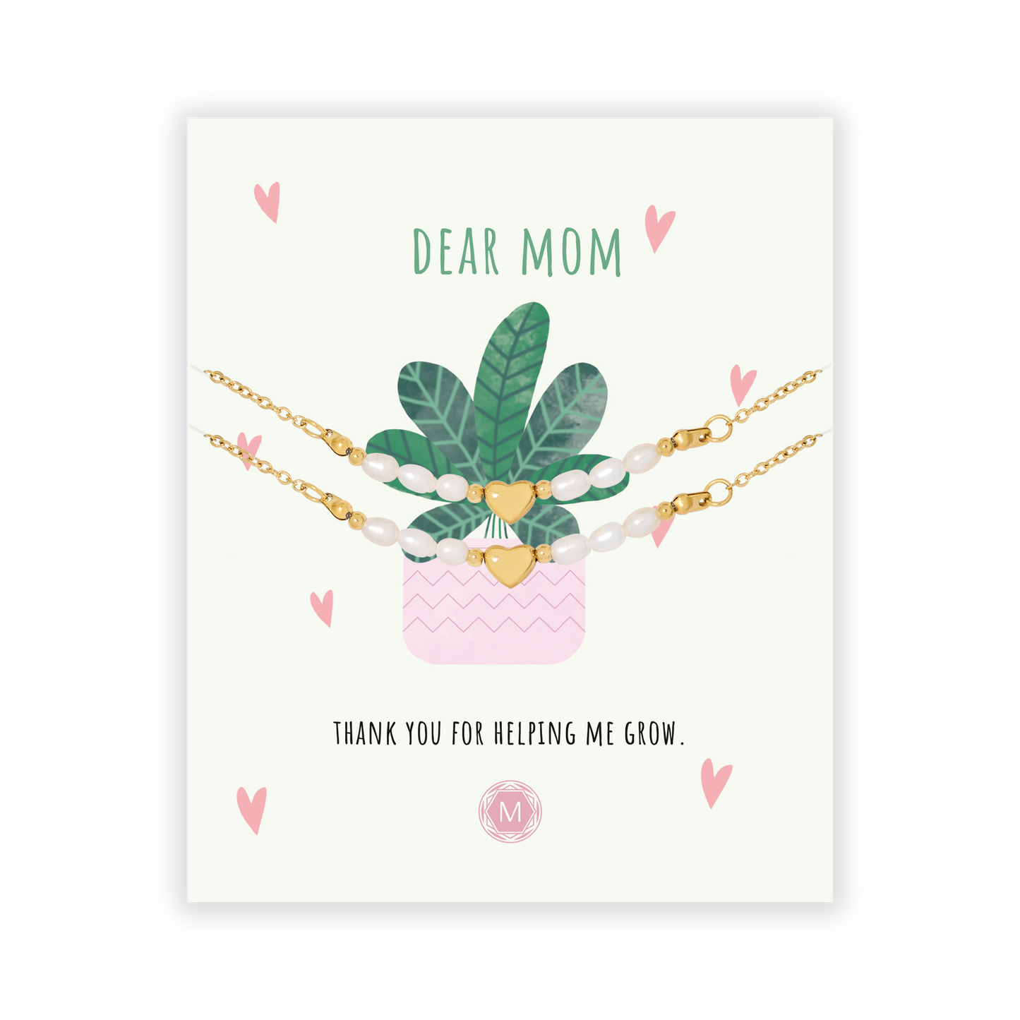 DEAR MOM (GROW) 2x Bracelet