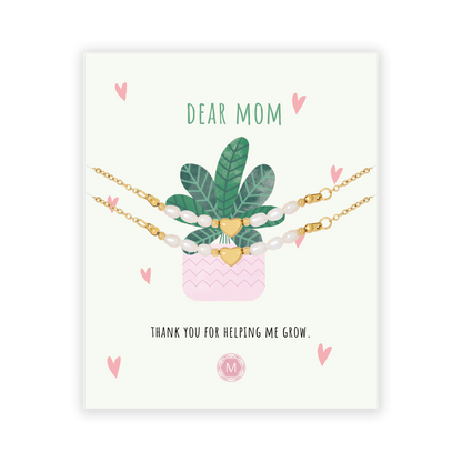 DEAR MOM (GROW) 2x Bracelet