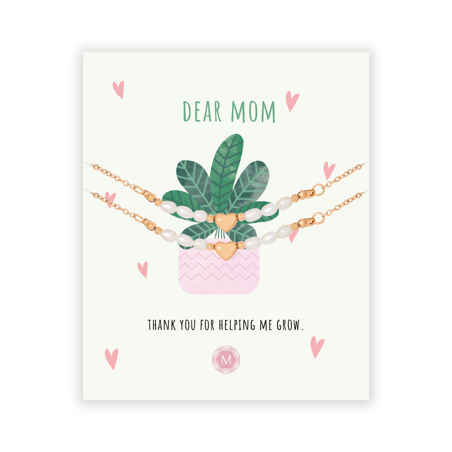 DEAR MOM (GROW) 2x Bracelet