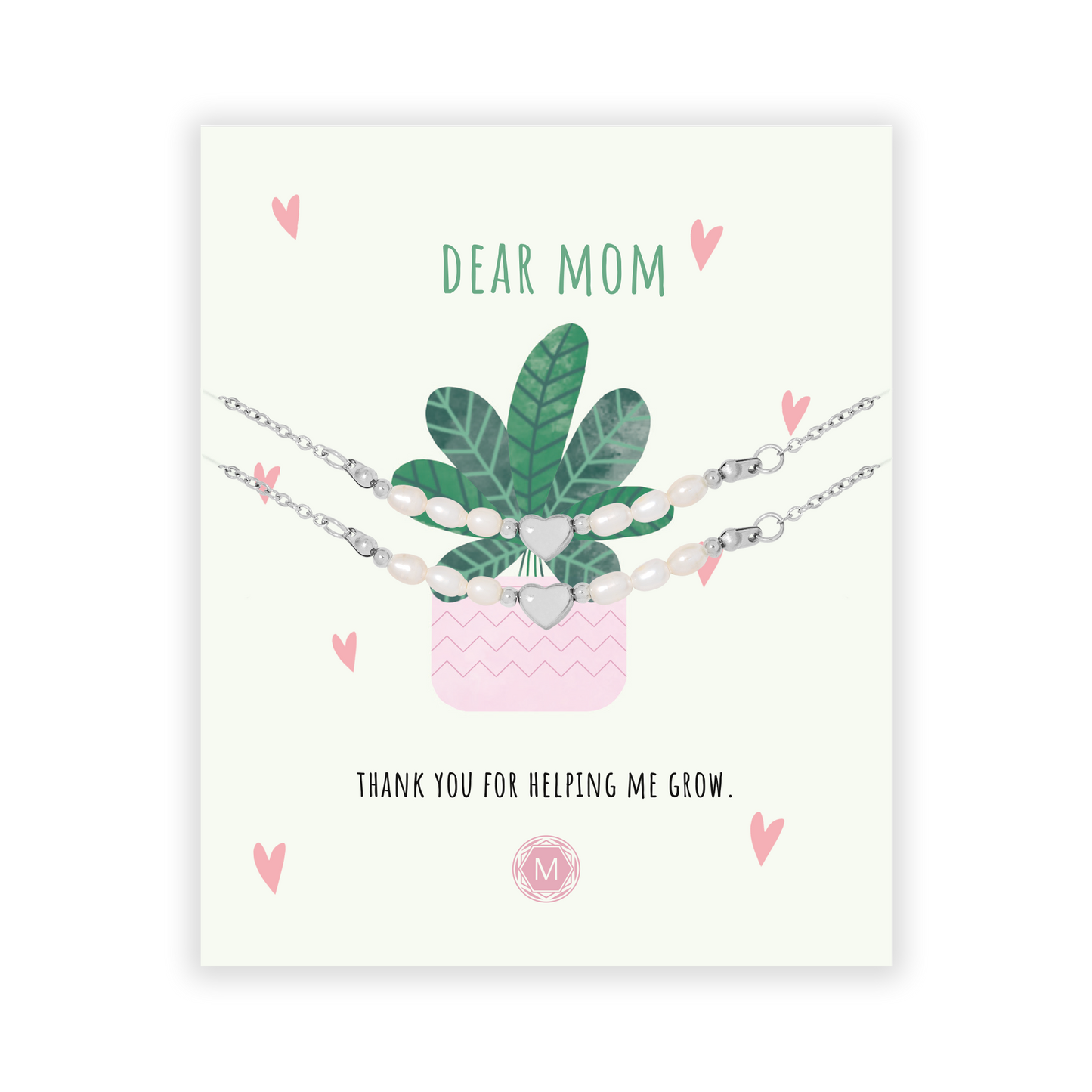 DEAR MOM (GROW) 2x Bracelet