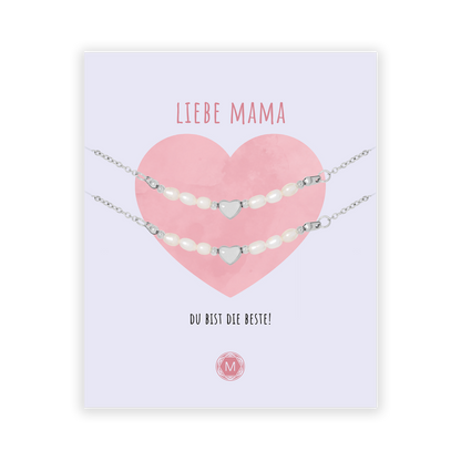 LIEBE MAMA 2x Armband