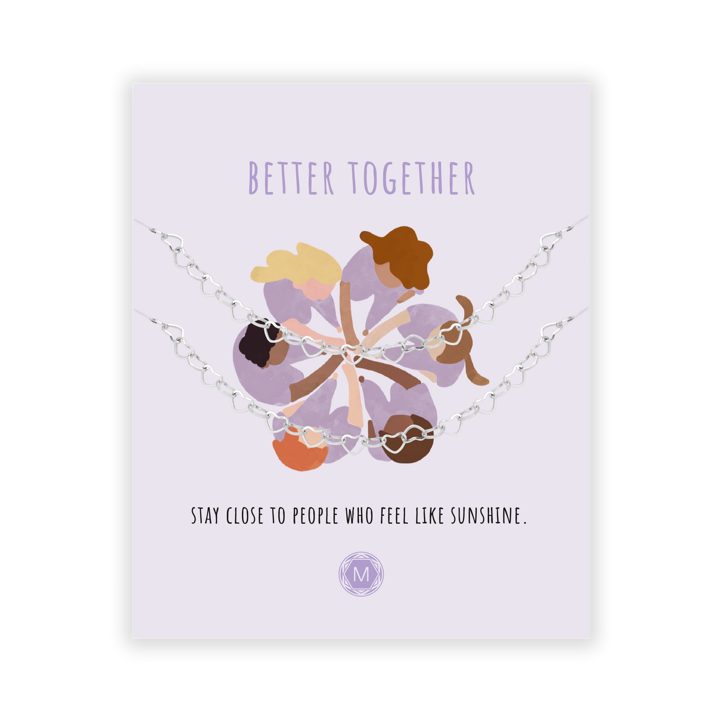 BETTER TOGETHER 2x Armband