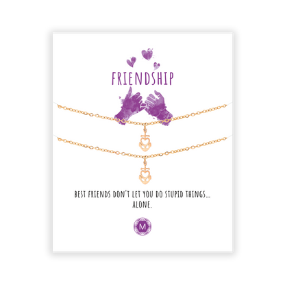 FRIENDSHIP ANCHOR 2x Bracelet