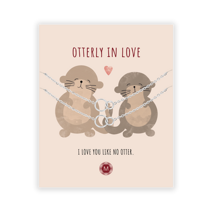 OTTERLY IN LOVE 2x Armband