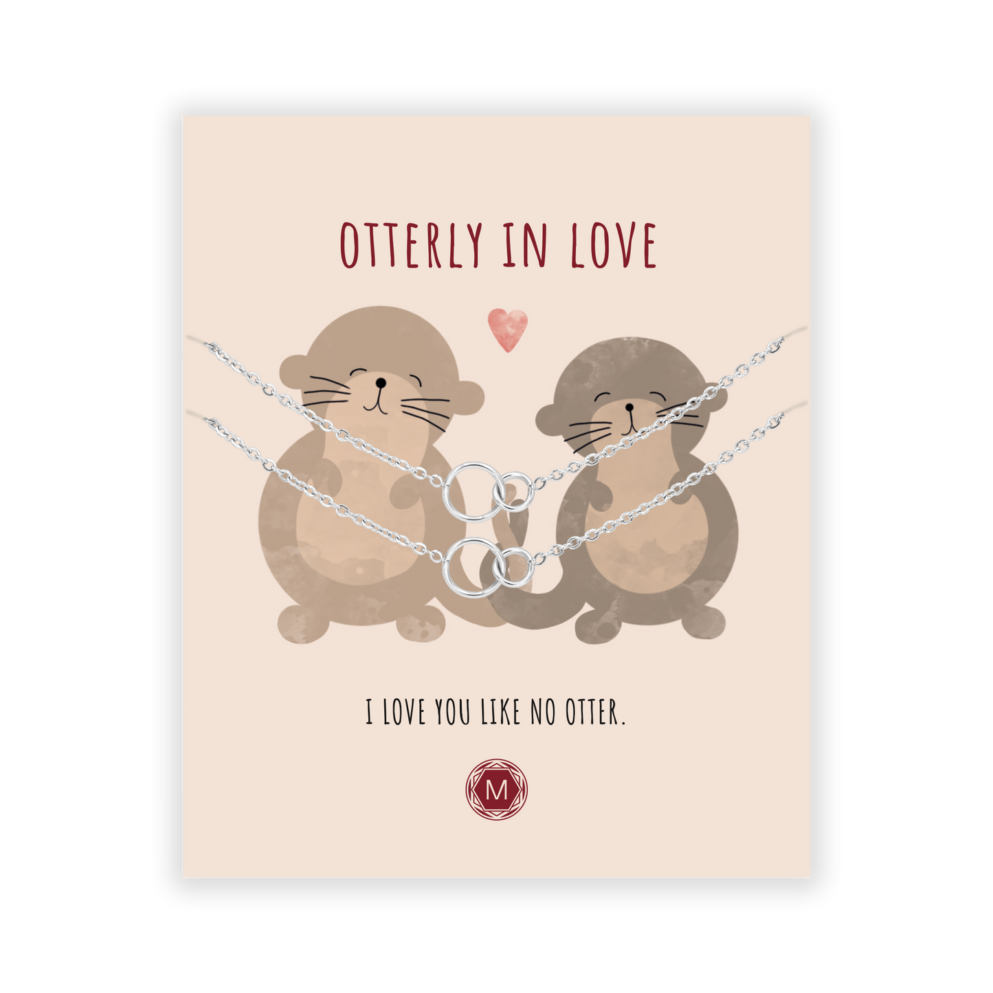 OTTERLY IN LOVE 2x Armband