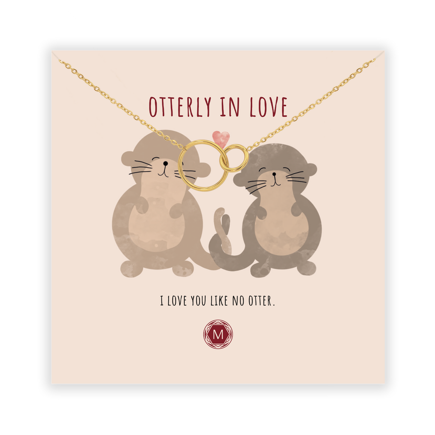 OTTERLY IN LOVE Halskette