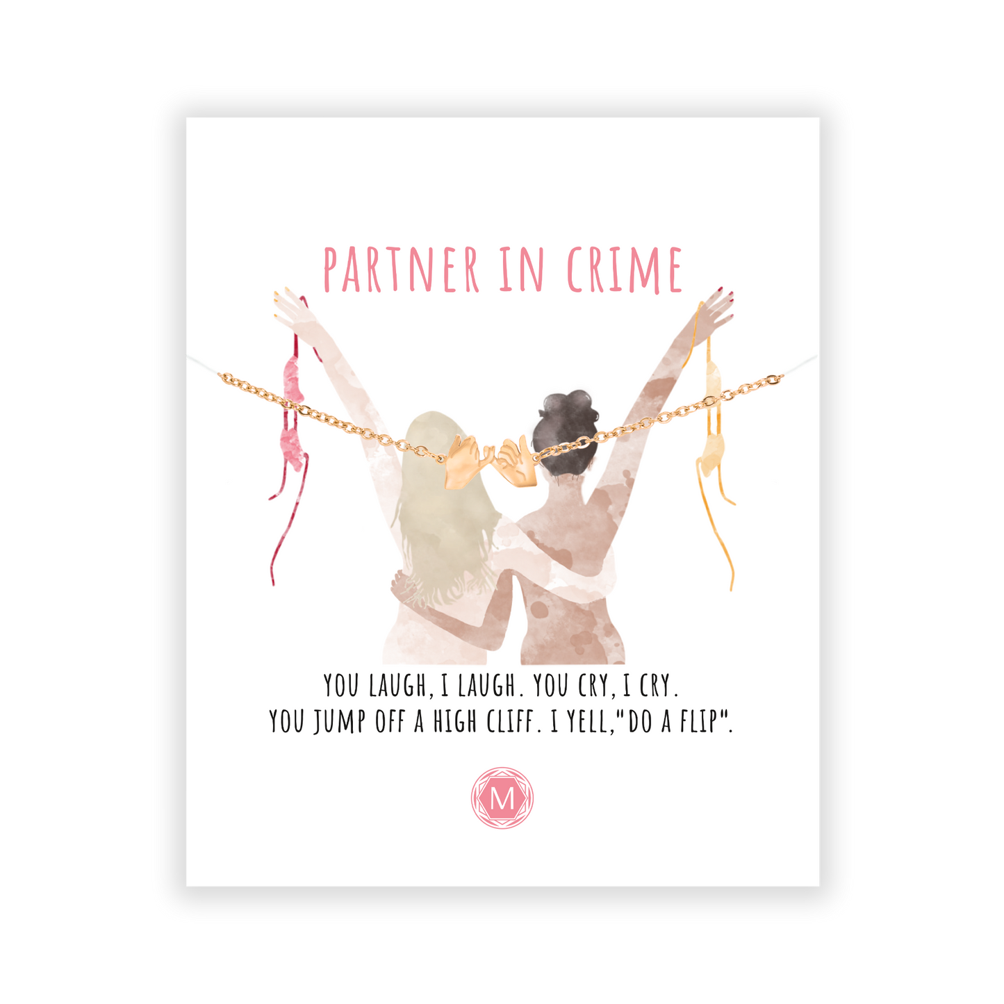 FRIENDSHIP: PARTNER IN CRIME Bracelet