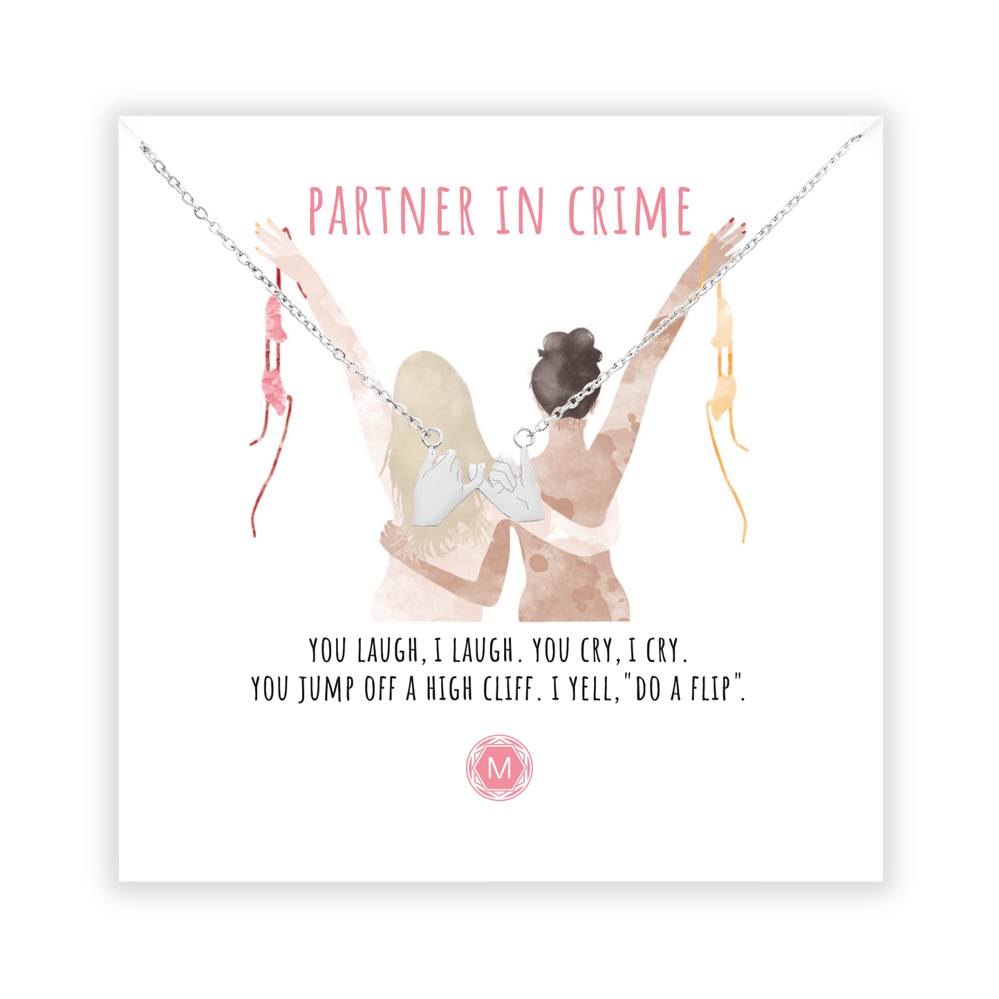 FRIENDSHIP: PARTNER IN CRIME Necklace II
