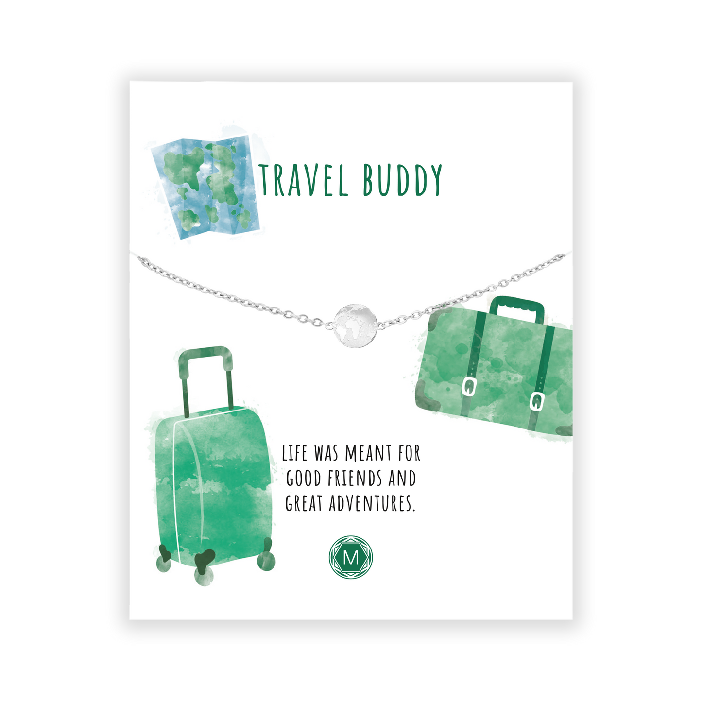 TRAVEL BUDDY Armband