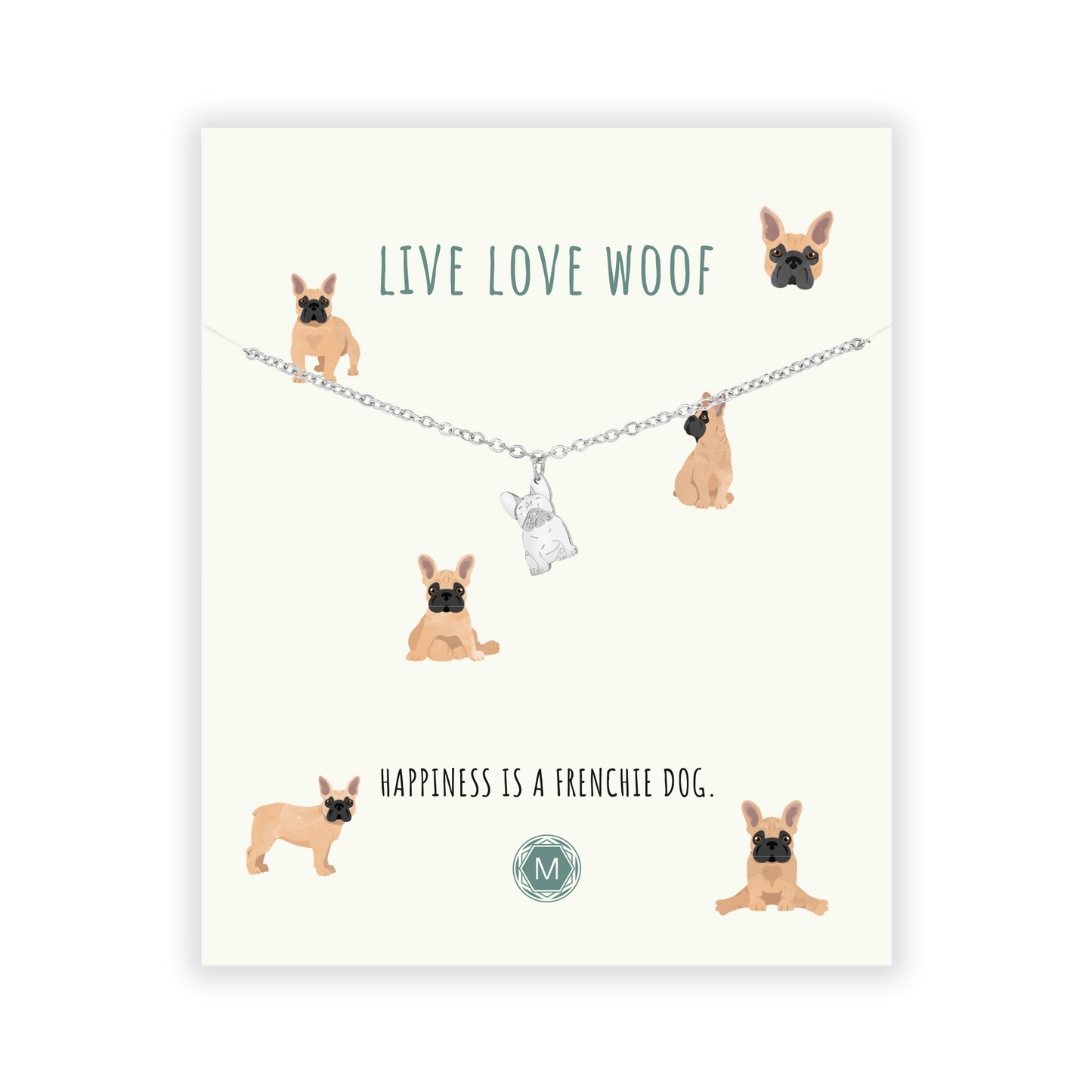LIVE LOVE WOOF Bracelet