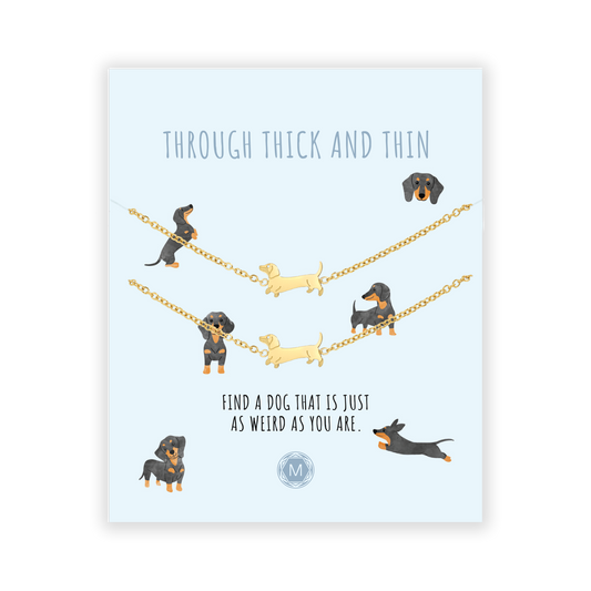 THROUGH THICK AND THIN 2x Bracelet