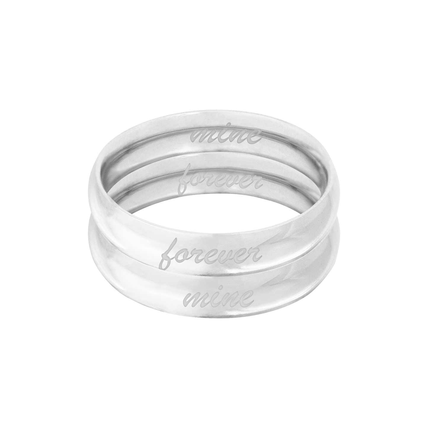 FOREVER MINE Ring Silver