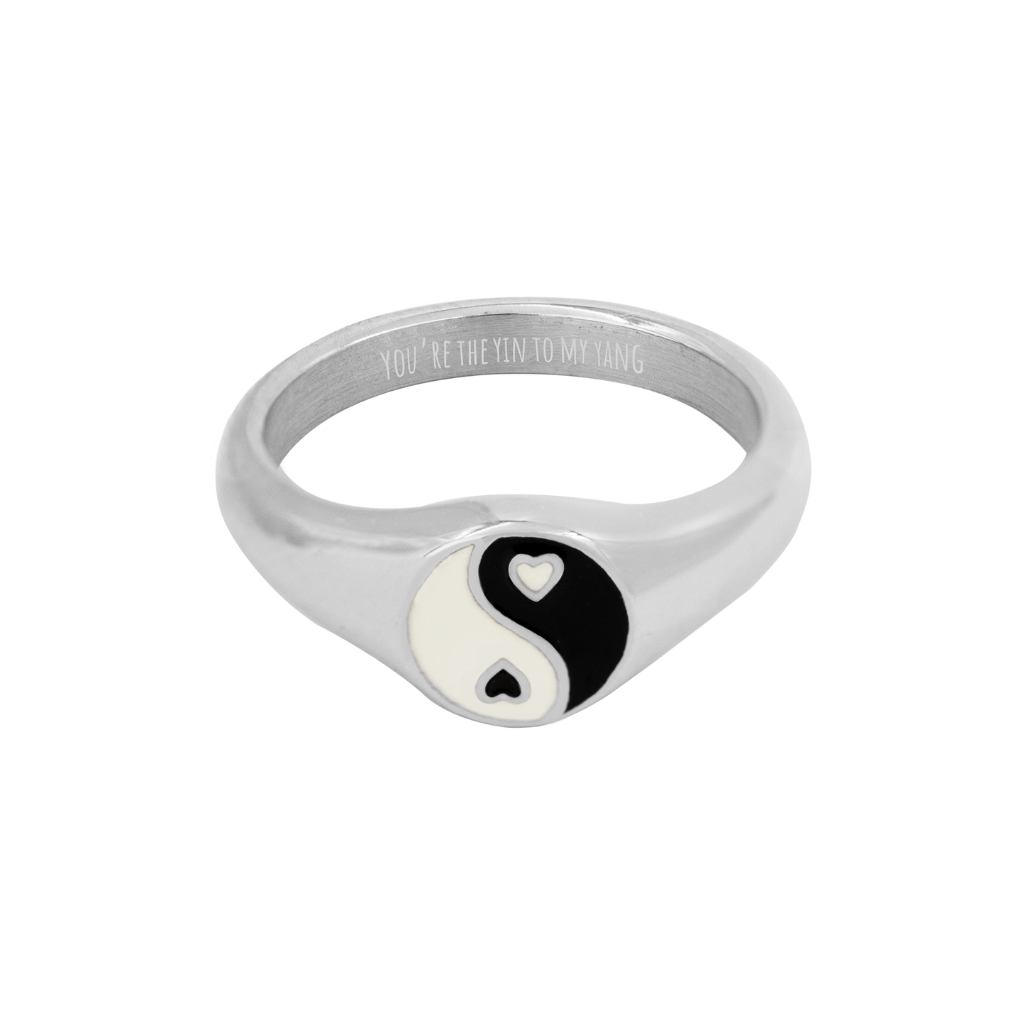THE YIN TO MY YANG Ring Silber