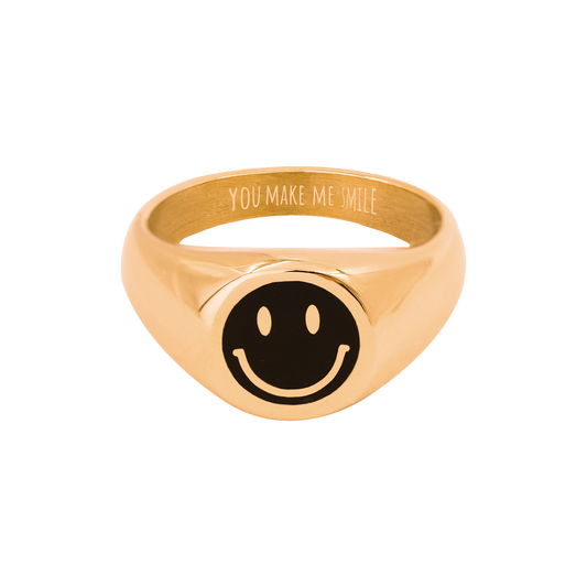 YOU MAKE ME SMILE Ring Rose Gold