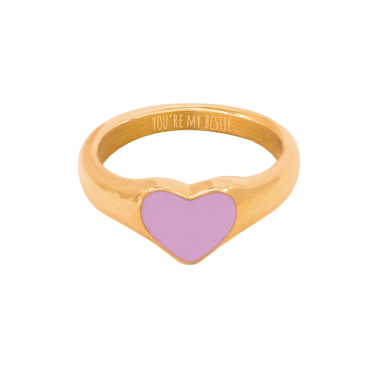 YOU'RE MY BESTIE Ring Rose Gold