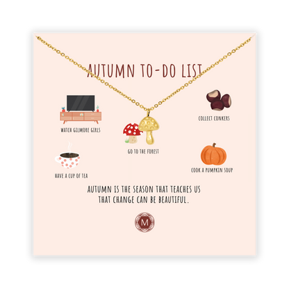 AUTUMN TO-DO-LIST Halskette