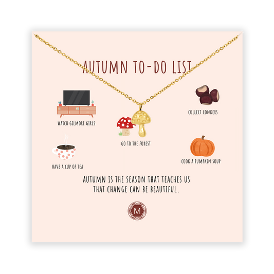 AUTUMN TO-DO-LIST Halskette