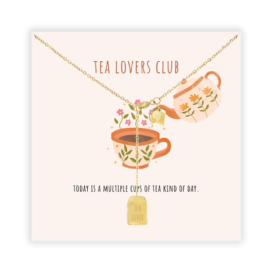 TEA LOVERS CLUB Halskette