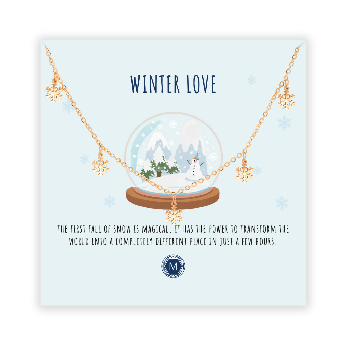 WINTER LOVE Halskette