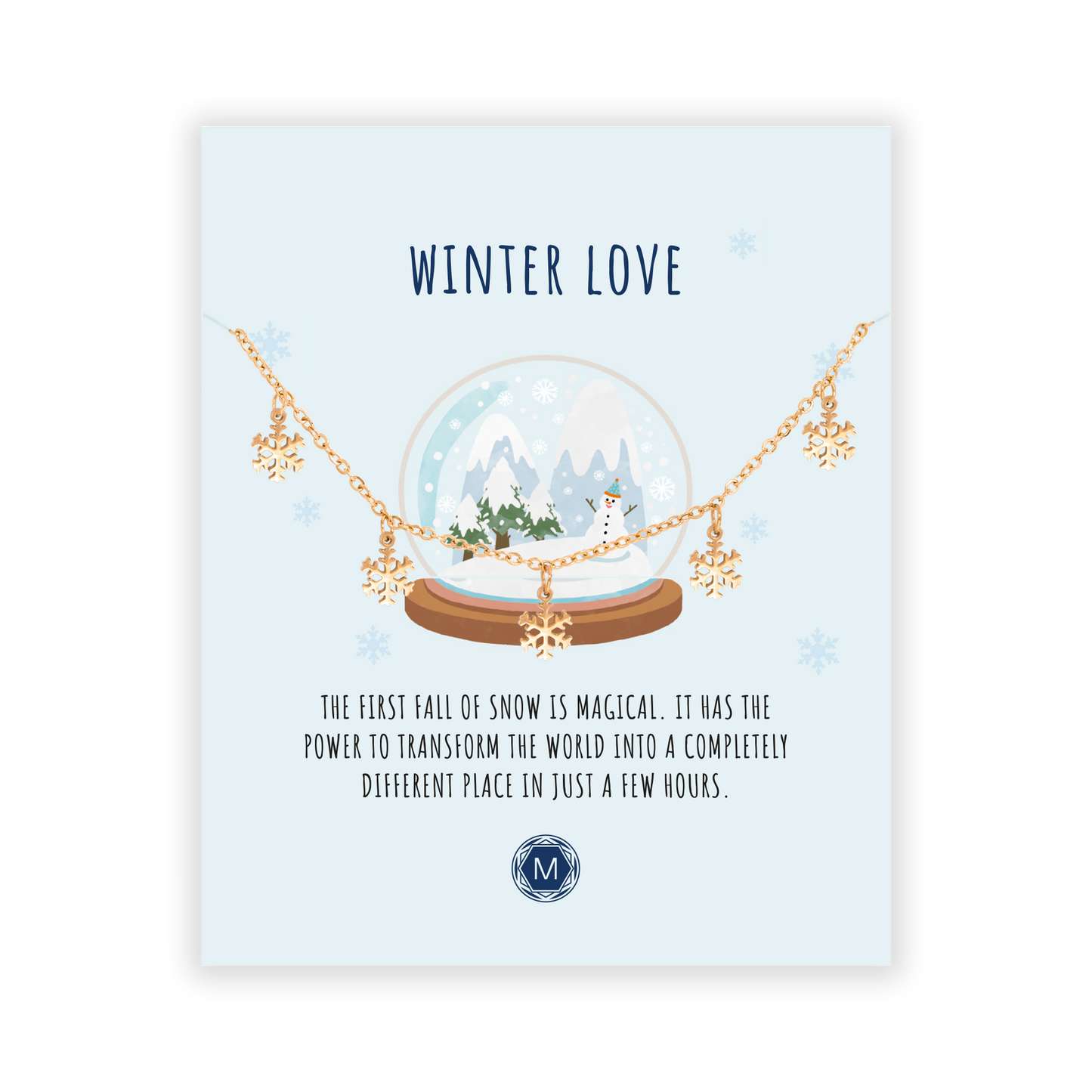 WINTER LOVE Armband