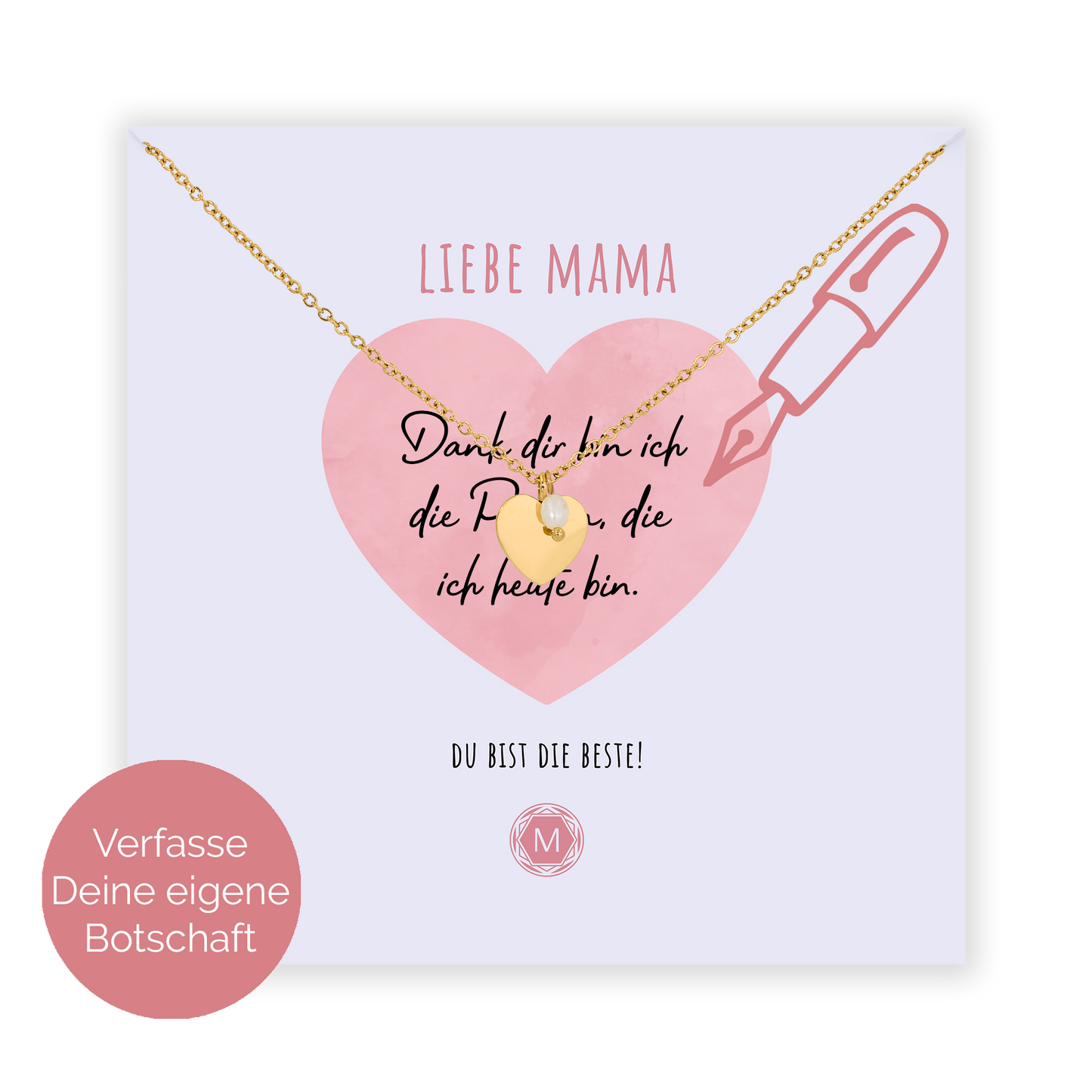 LIEBE MAMA Halskette