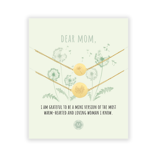 DEAR MOM (DANDELION) 2x Armband