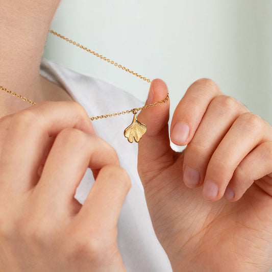 GINKGO LEAF Necklace